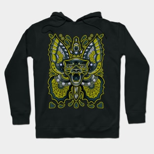 Pantherhead dagger butterfly Hoodie